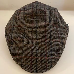 Mucros Trinity Wool Newsboy Cap Hat Ireland Lined Size L Weavers Workshop 841